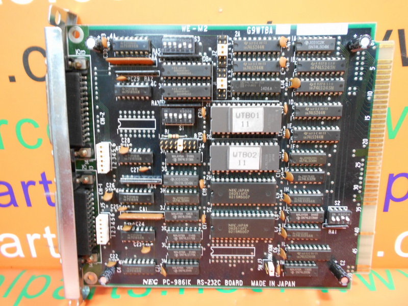 NEC PC-9861K RS-232C / G9WTBA - 裕益科技自動化設備可程式編碼器PLC